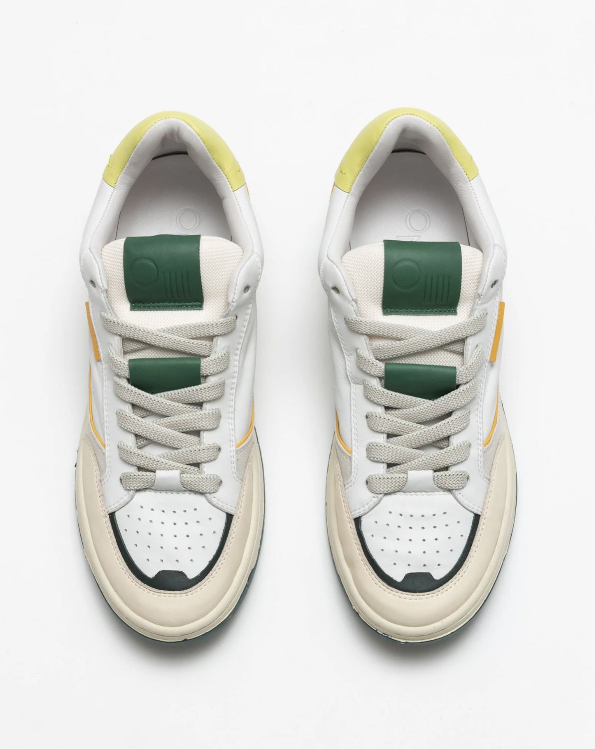 Oncept Paris Sneaker in Ivory/Green