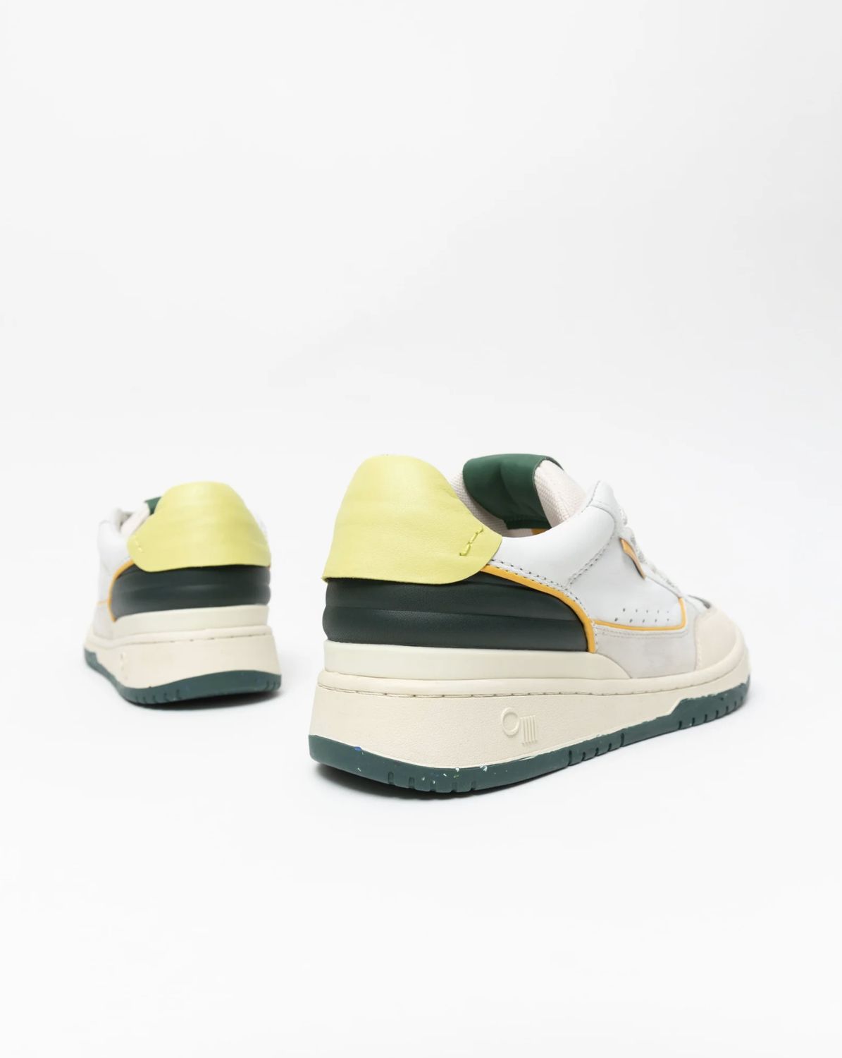 Oncept Paris Sneaker in Ivory/Green
