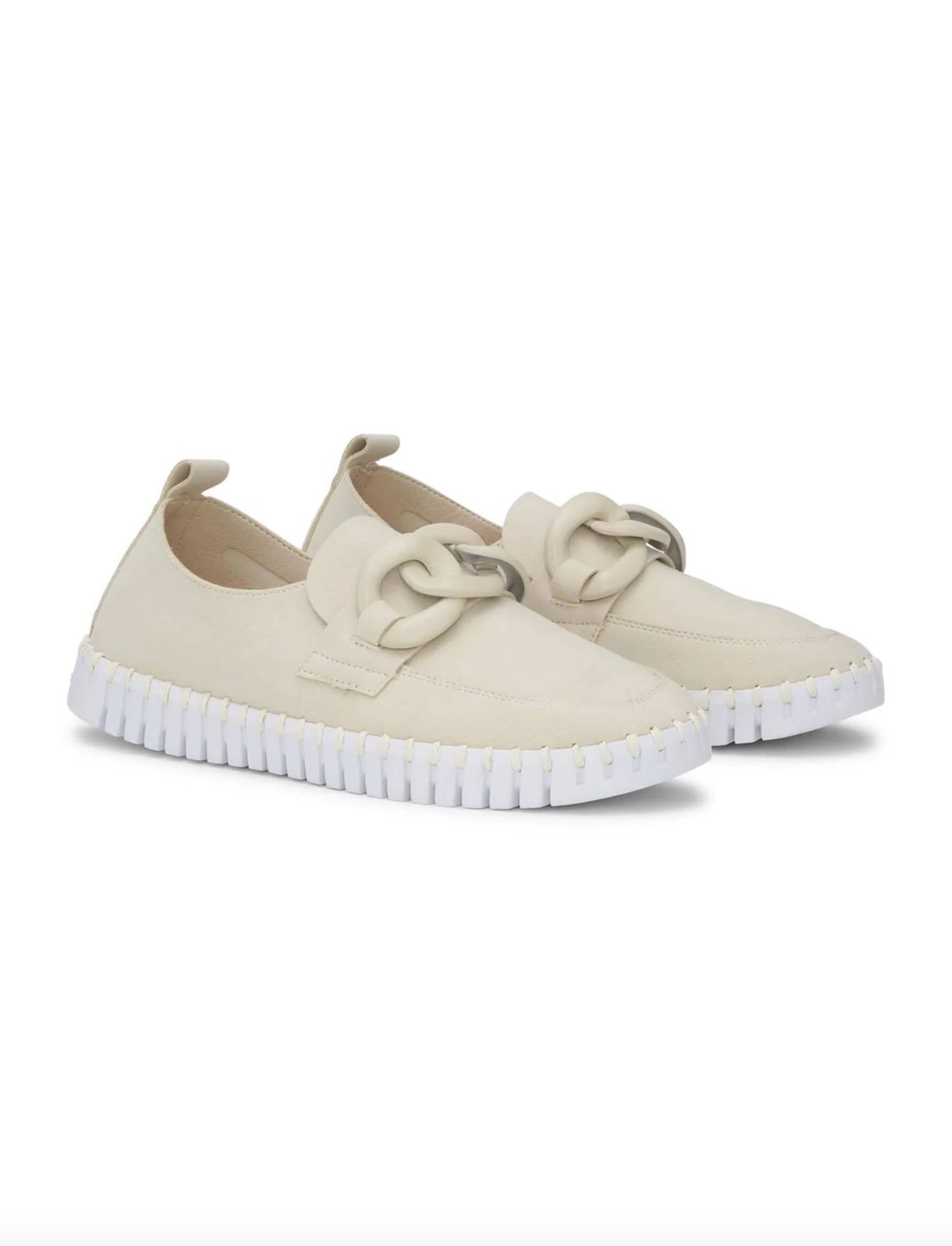 Ilse Jacobsen Suede Link Flat in Kit