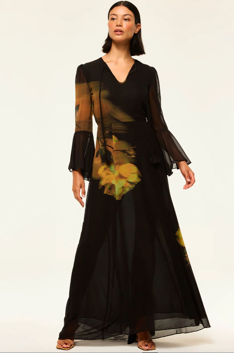 MISA Claire Maxi Dress