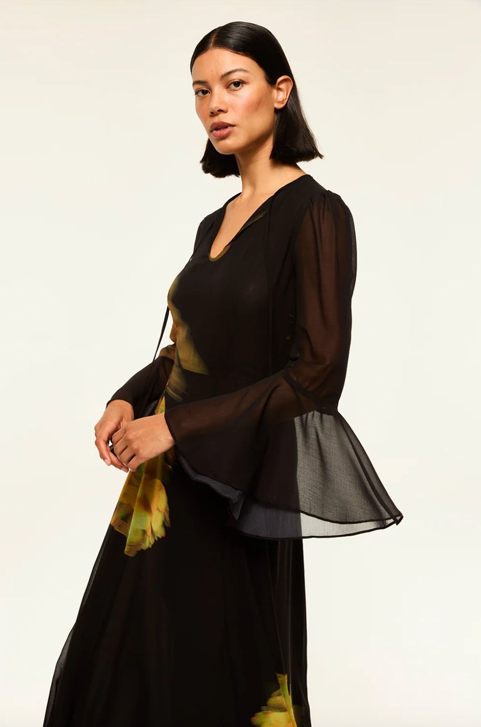 MISA Claire Maxi Dress