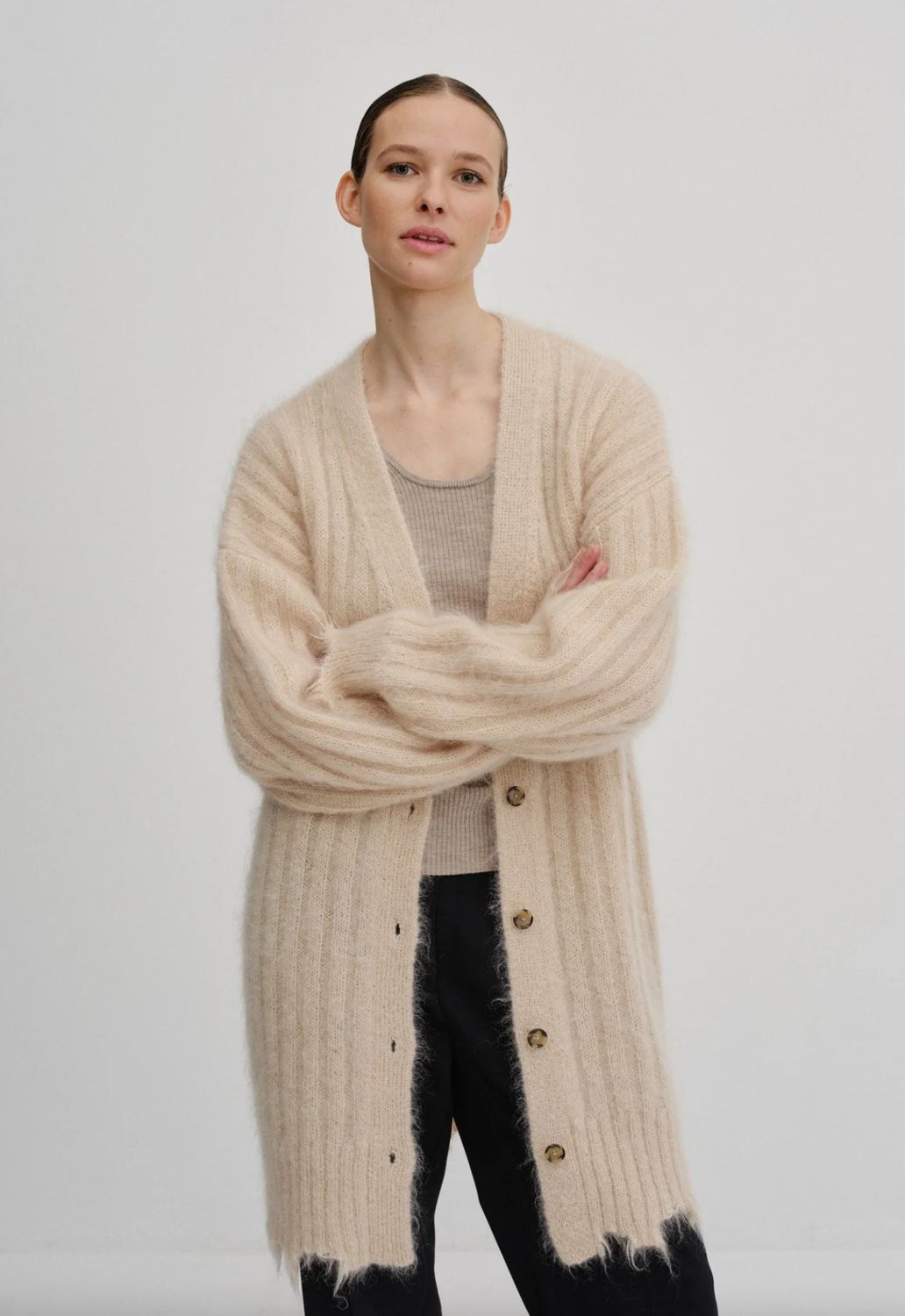 Herskind Long Knit Cardigan