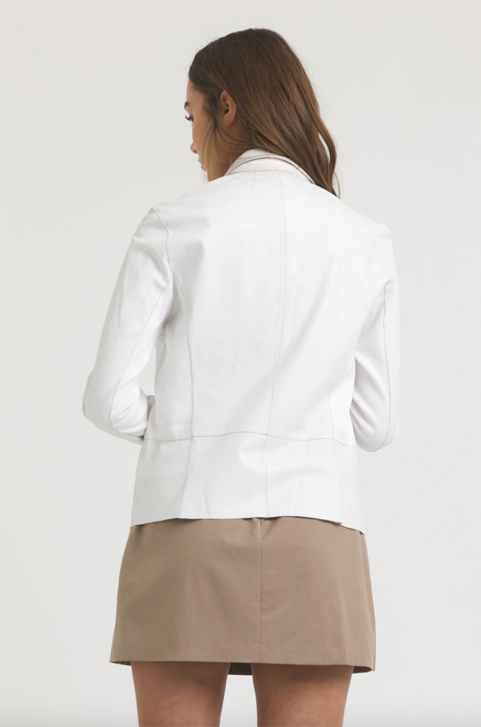 Jakett Allison Burnished Leather Jacket