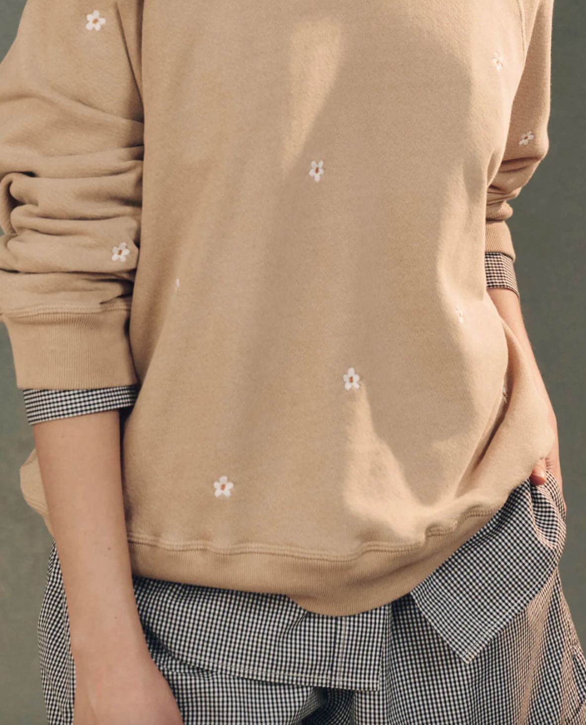 The Great Slouchy Daisy Sweatshirt