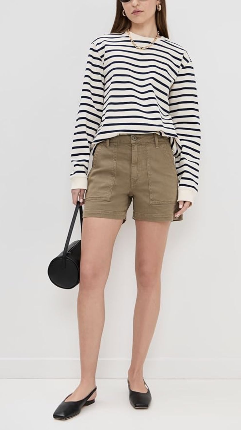 AMO Easy Army Short in Thyme