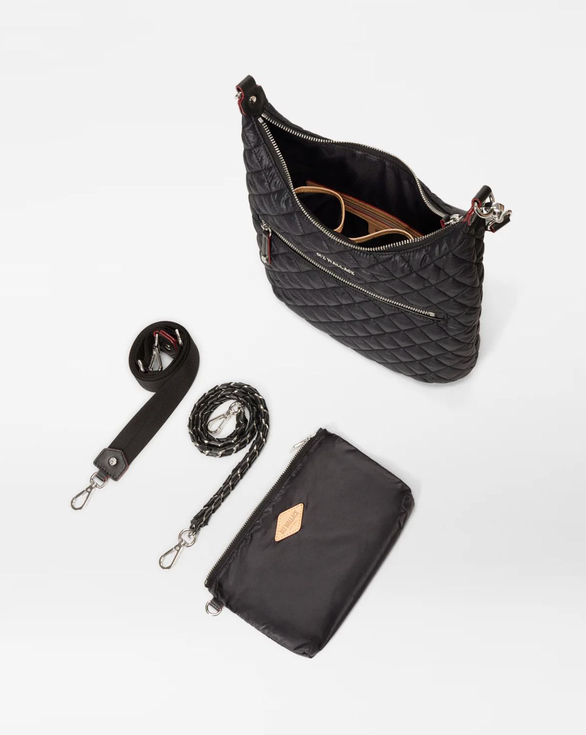 MZ Wallace Crosby Sienna Bag in Black