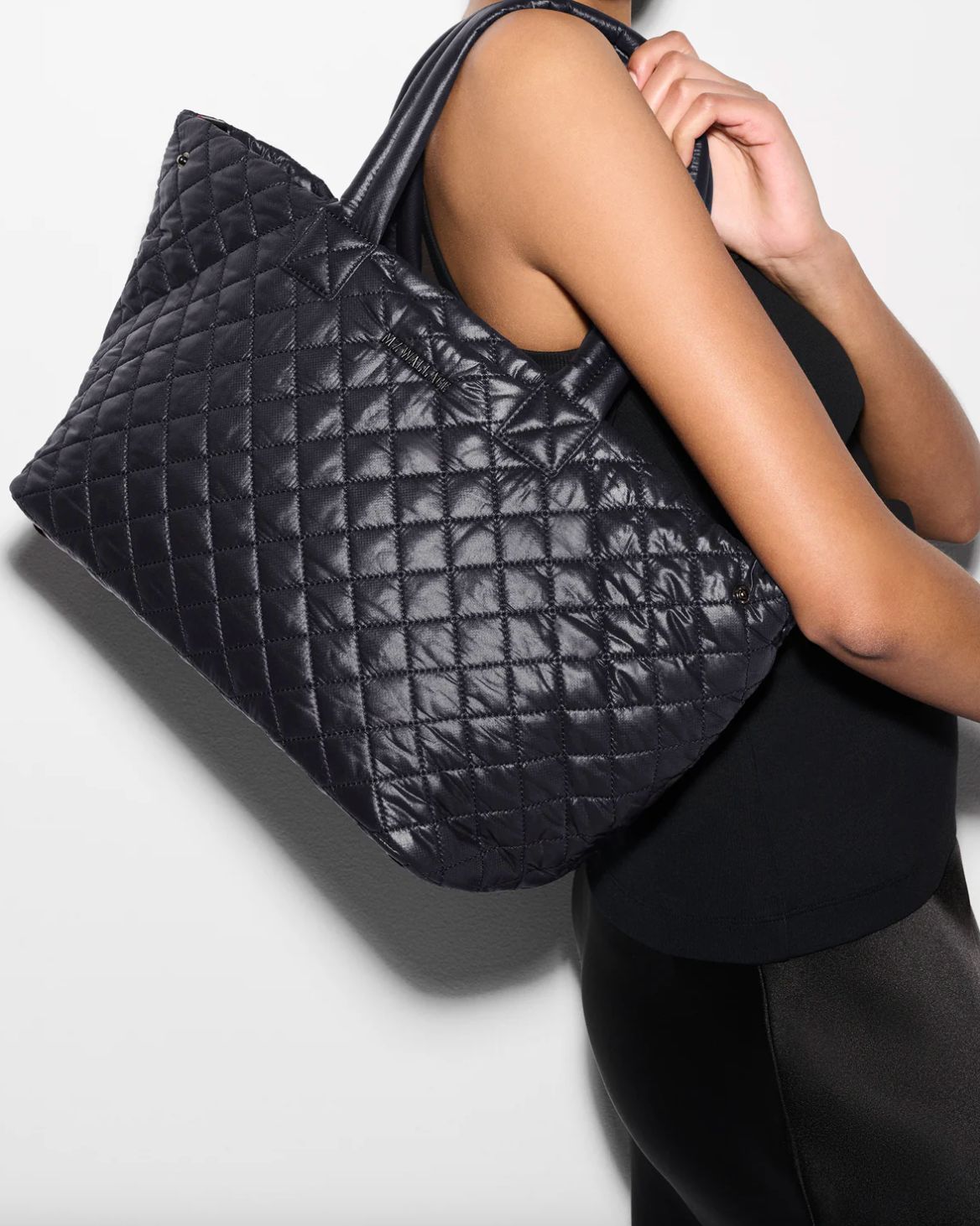 MZ Wallace Medium Metro City Tote in Black