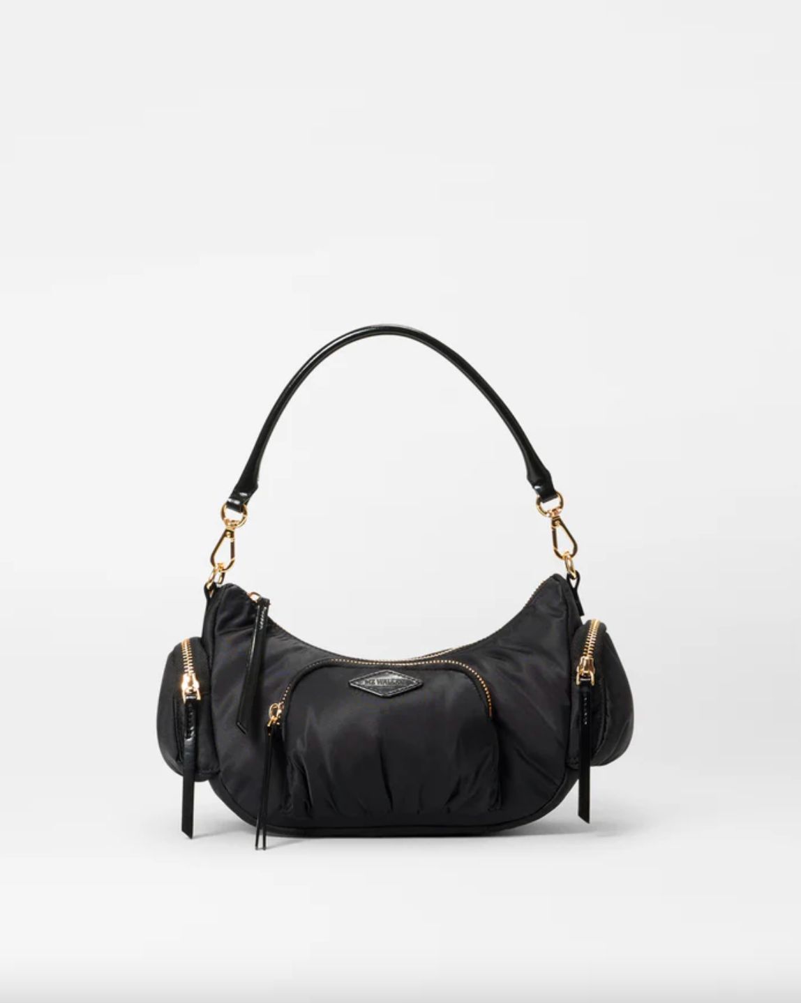 MZ Wallace Small Chelsea Shoulder Bag in Black