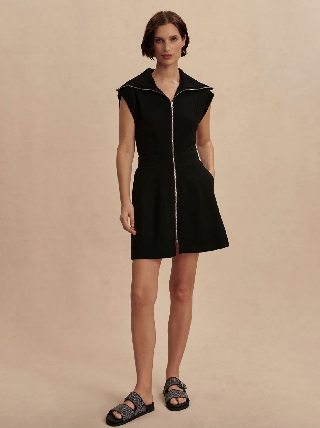Varley Rebecca Zip Through Dress