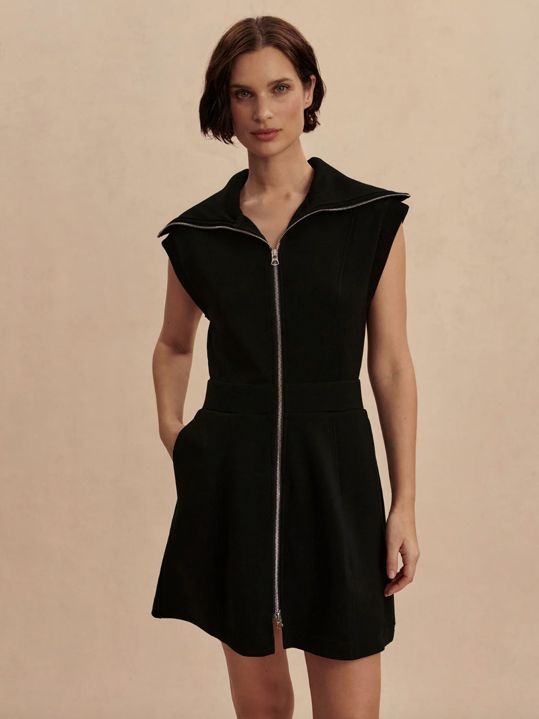Varley Rebecca Zip Through Dress