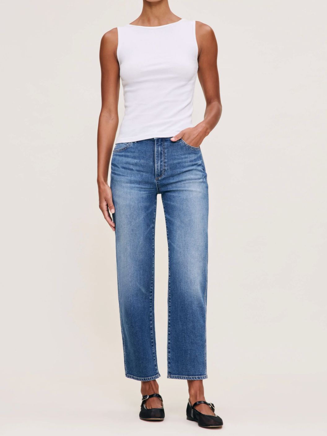DL1961 Thea Boyfriend Relaxed Jean in Hulton