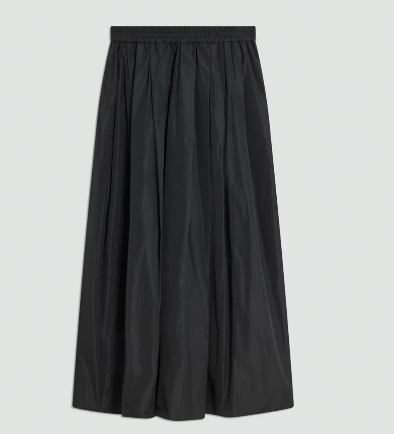 Liviana Conti Taffeta Maxi Skirt