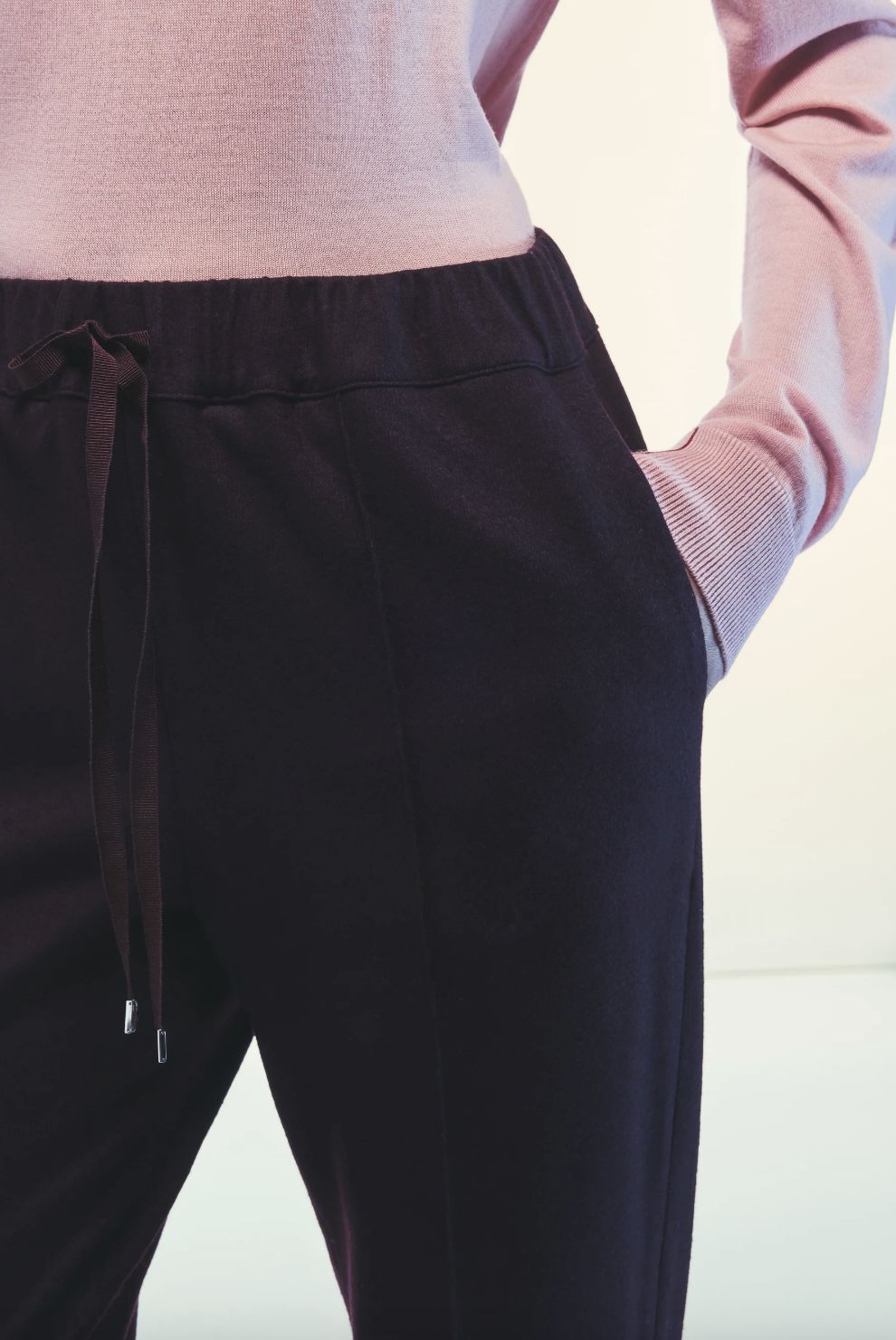 Liviana Conti Brian Drawstring Cuff Pant