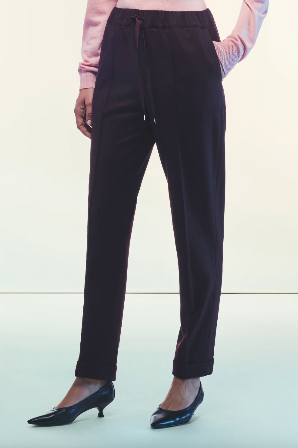 Liviana Conti Brian Drawstring Cuff Pant