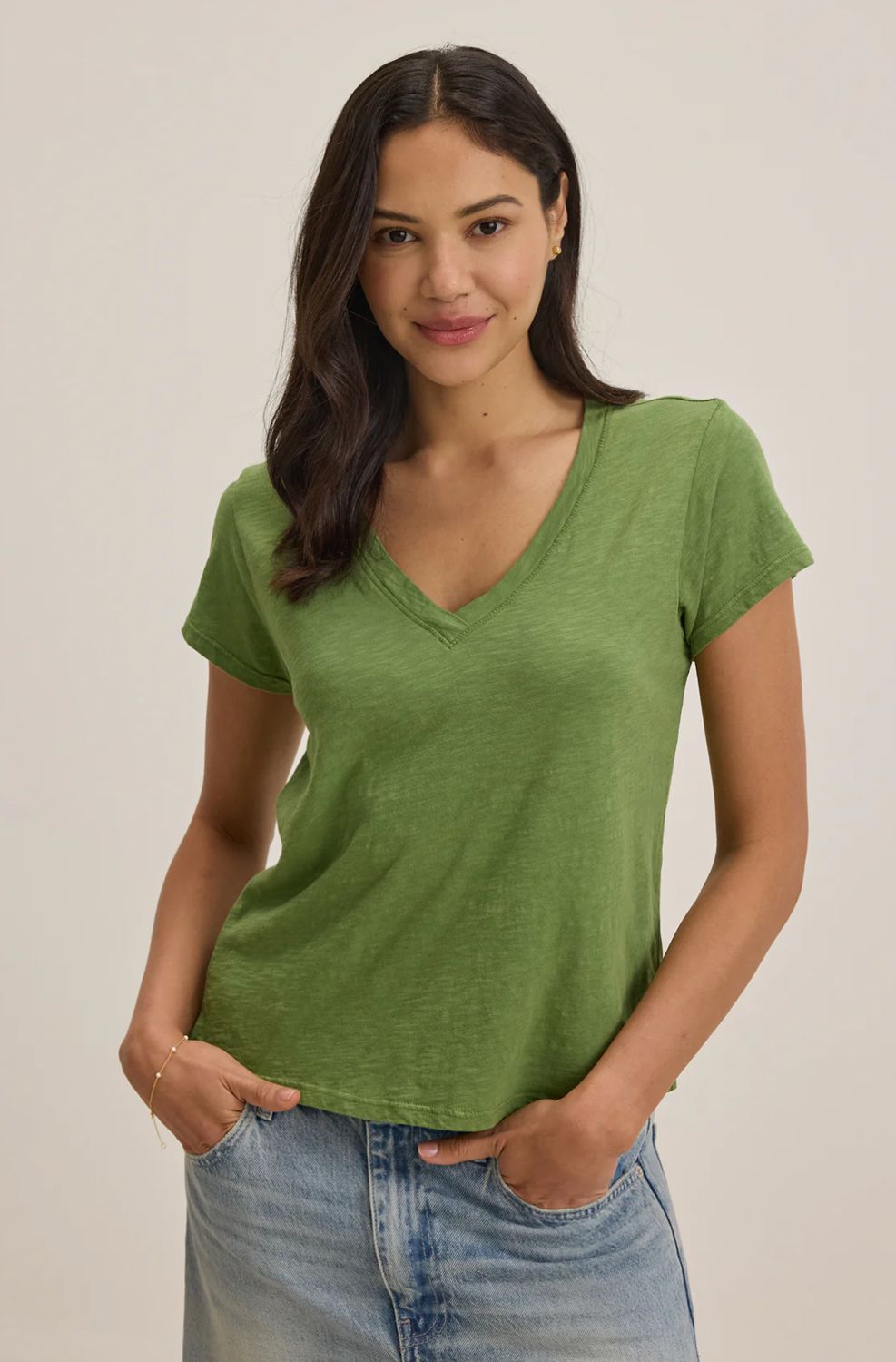 Velvet Eli Tee in Argyle