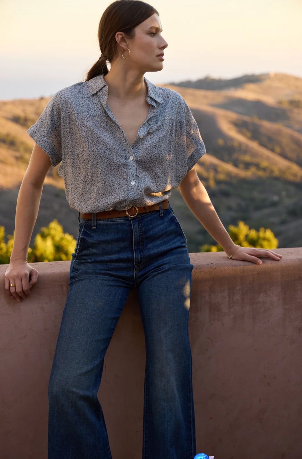 Velvet Tige Top