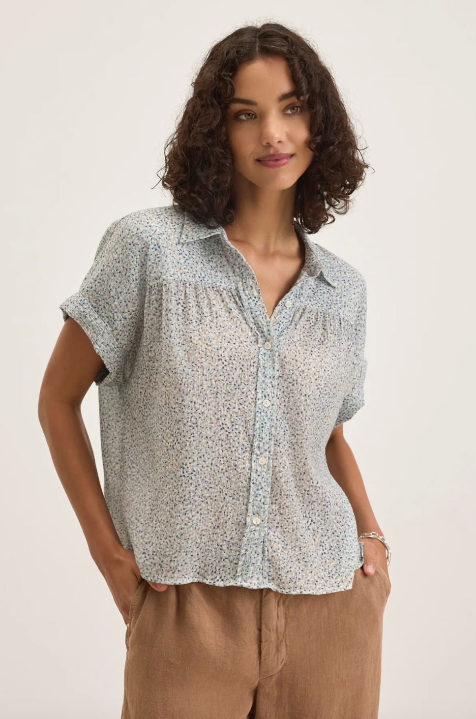 Velvet Tige Top