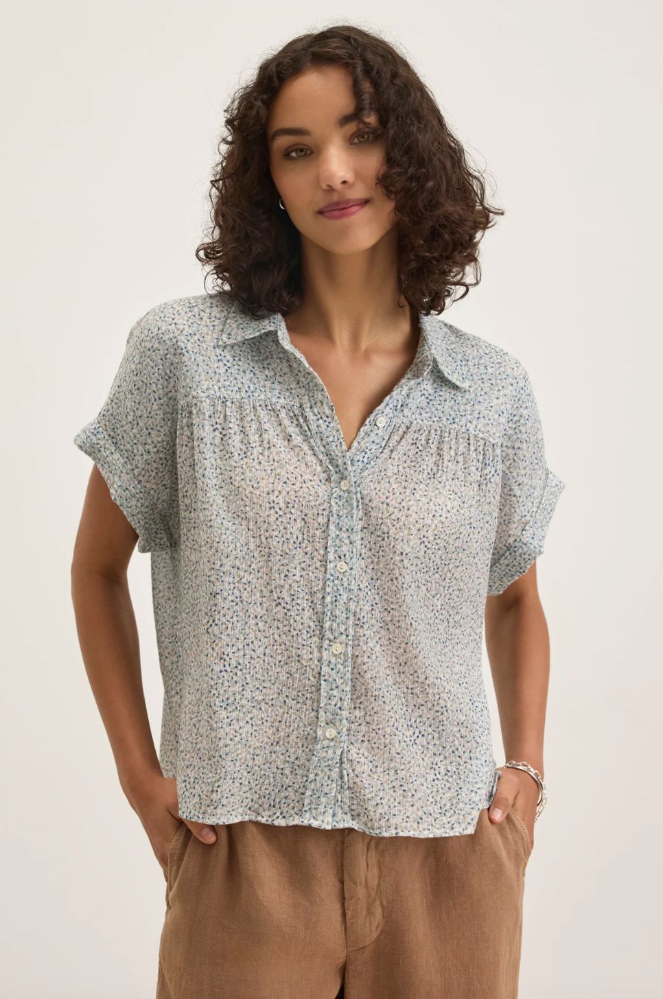 Velvet Tige Top