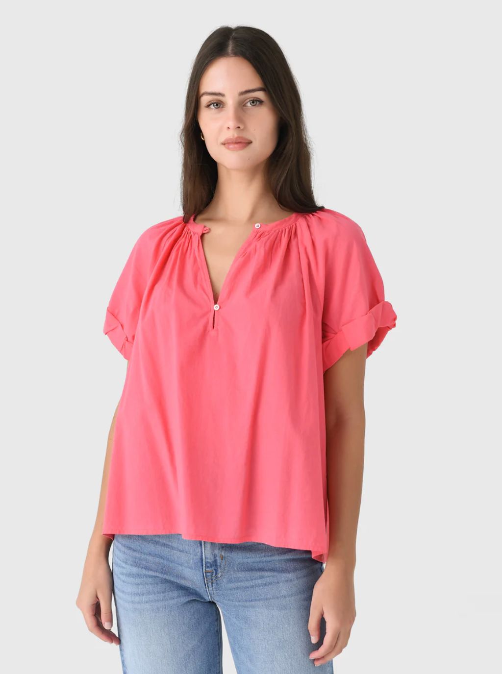 Xirena Calla Top in Strawberry