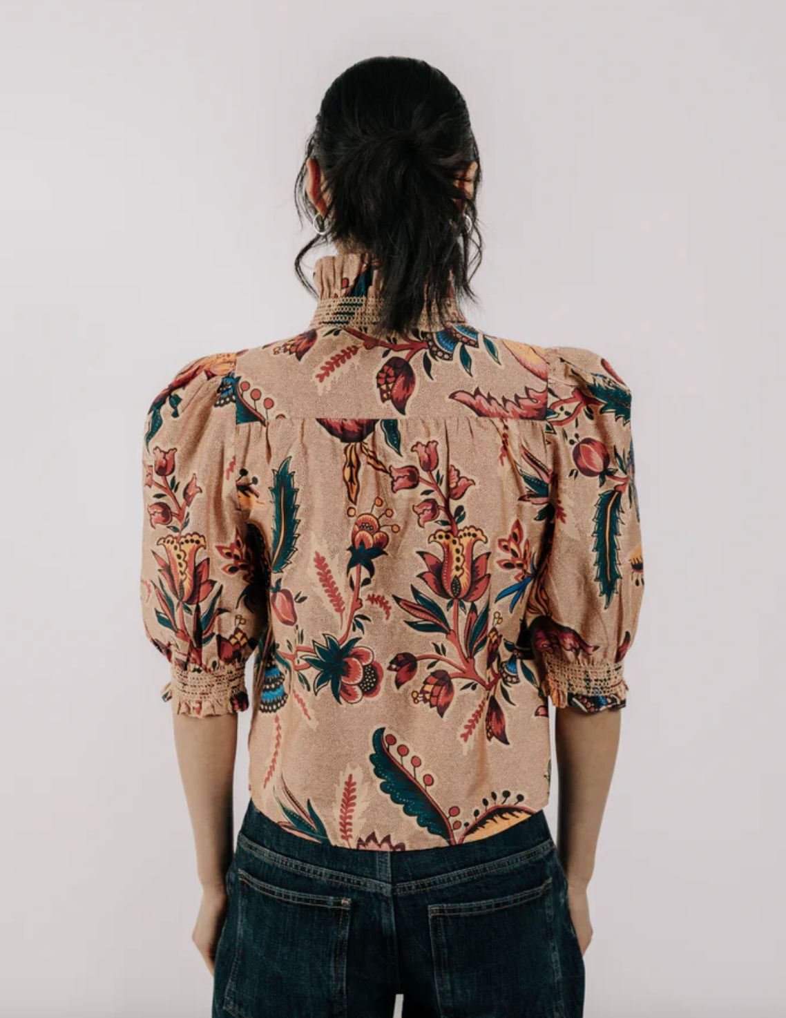 Love The Label Zuri in Aster Harvest Print