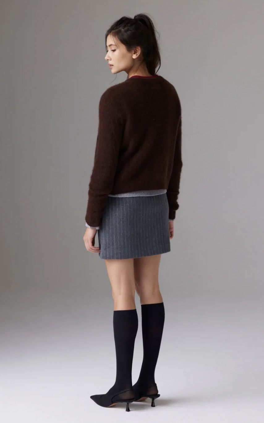 Colorush Amara Malou Cardigan in Americano