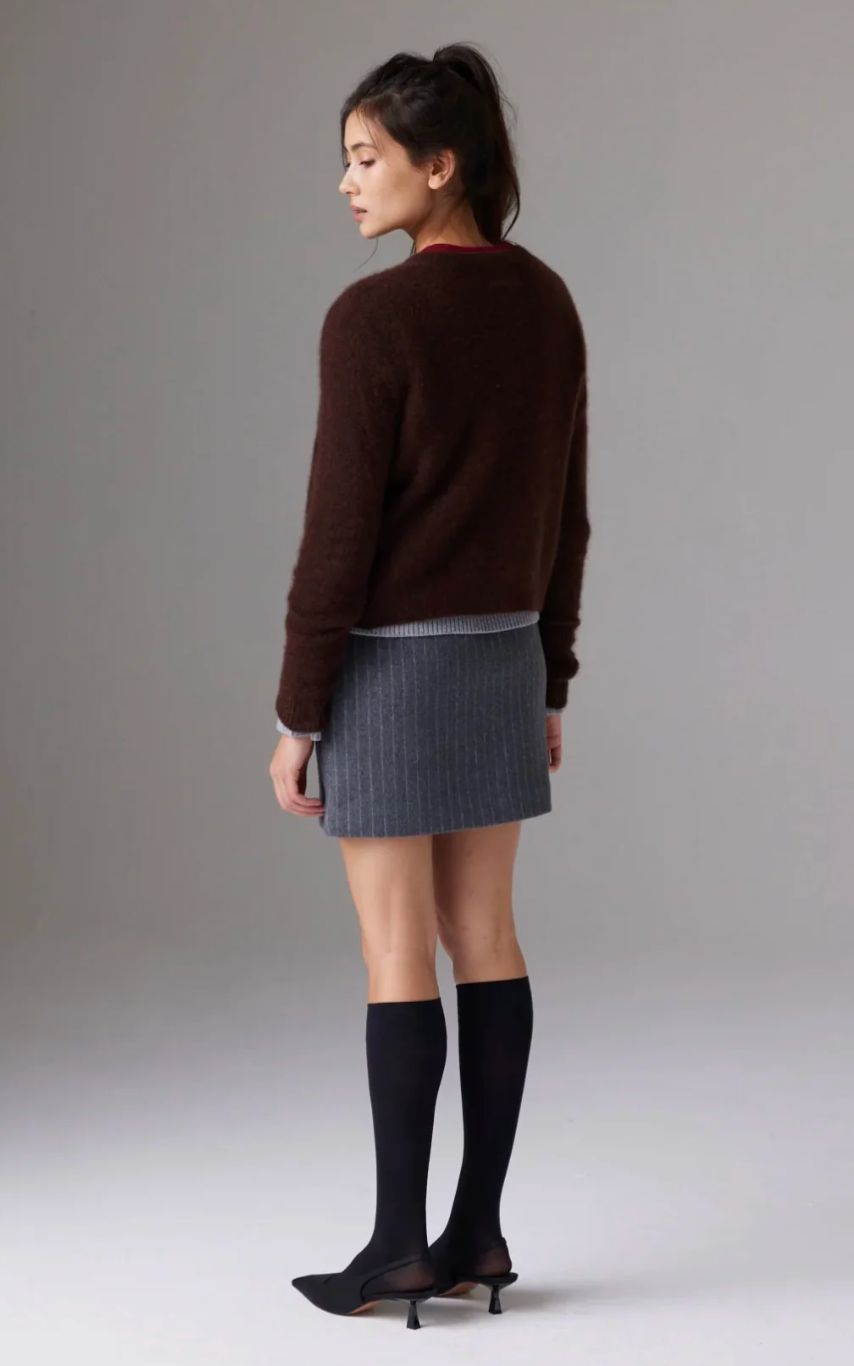 Colorush Amara Malou Cardigan in Americano