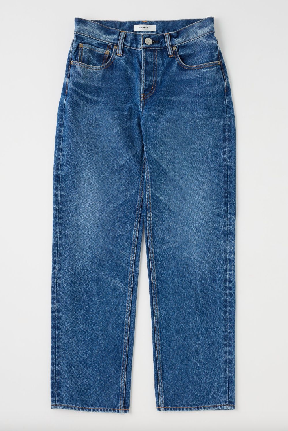 Moussy Philadelphia Low-Rise Straight Jean
