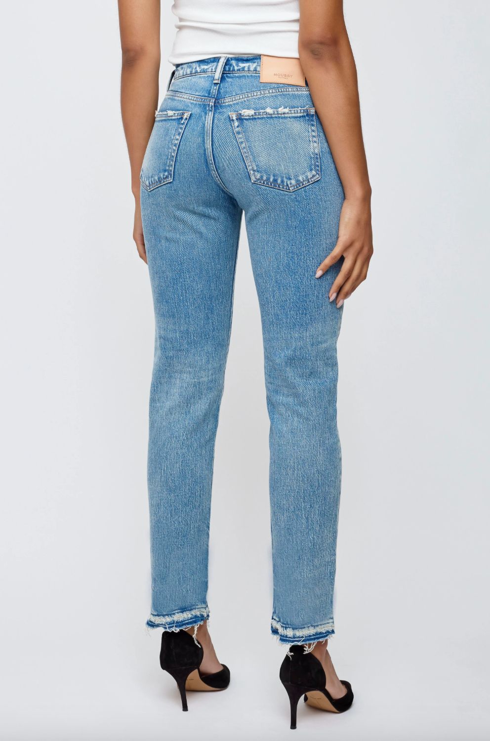 Moussy Hartly Slim Straight Jean