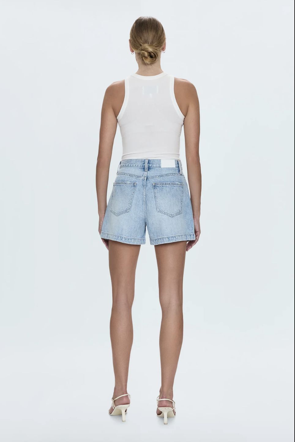 Pistola Saige High Rise A-Line Short in Berkeley