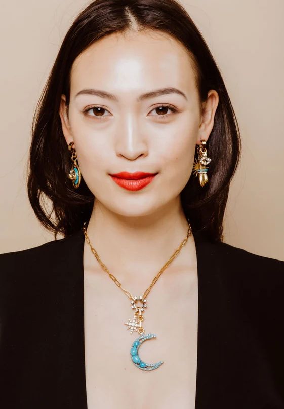 Elizabeth Cole Luna Necklace