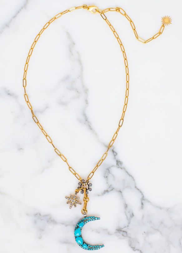 Elizabeth Cole Luna Necklace