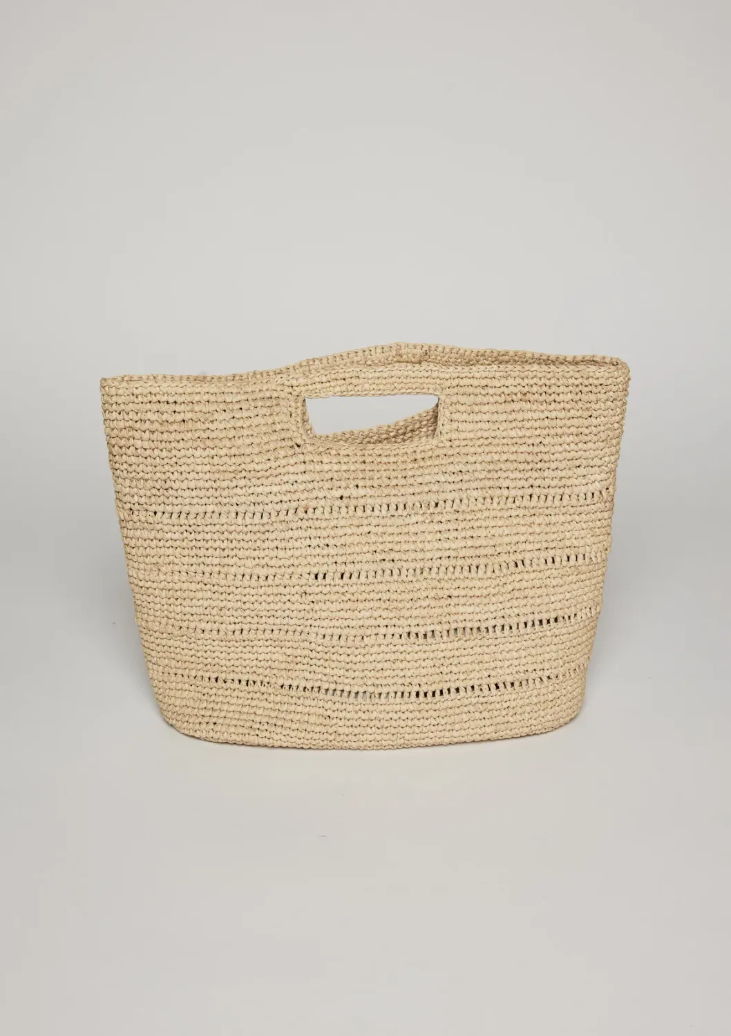 Hat Attack Naomi Handheld Bag, Color: Natural