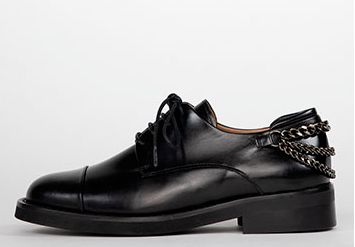 Homers Oxford With Chain Heel