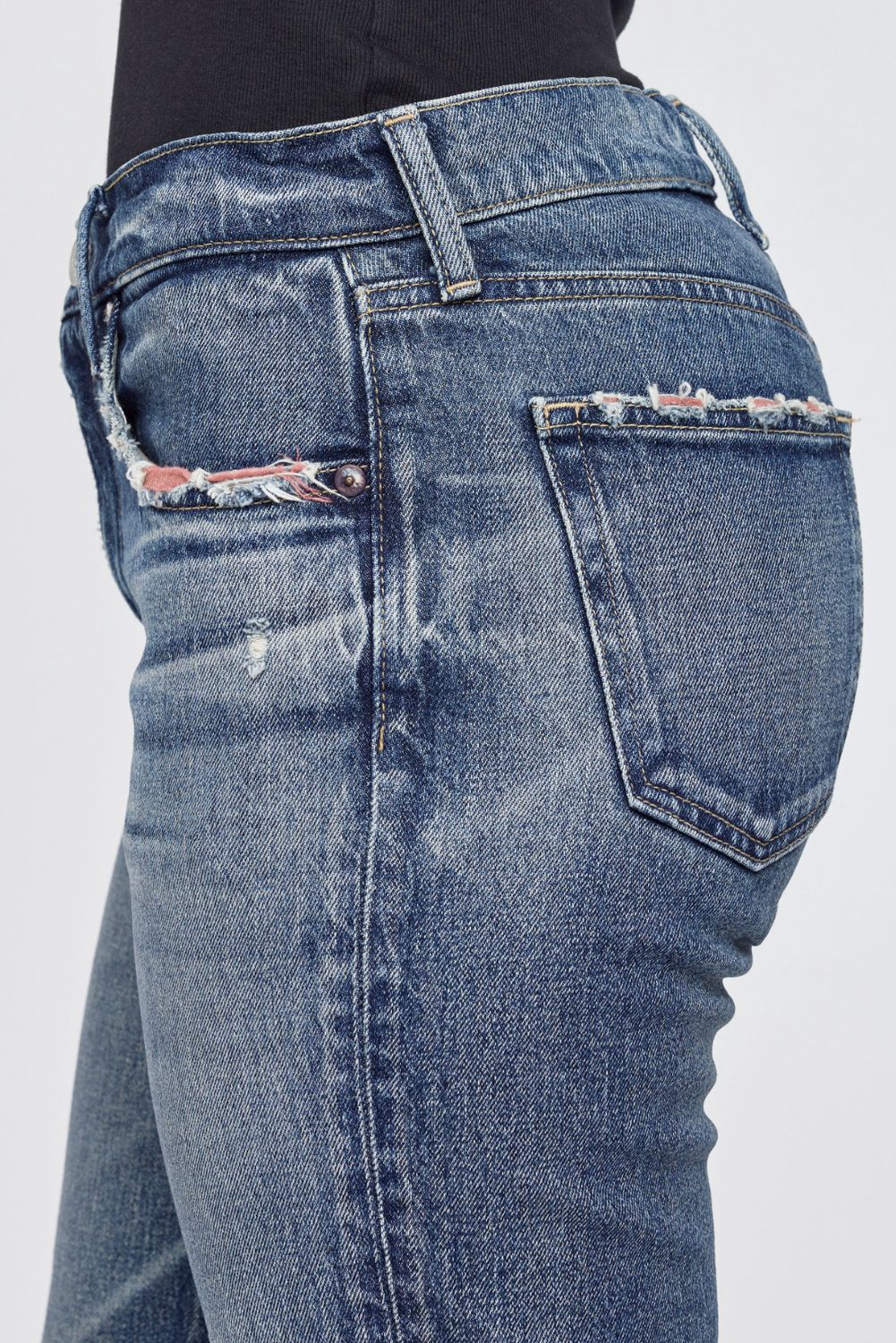 Moussy Ensley Slim Straight Jean