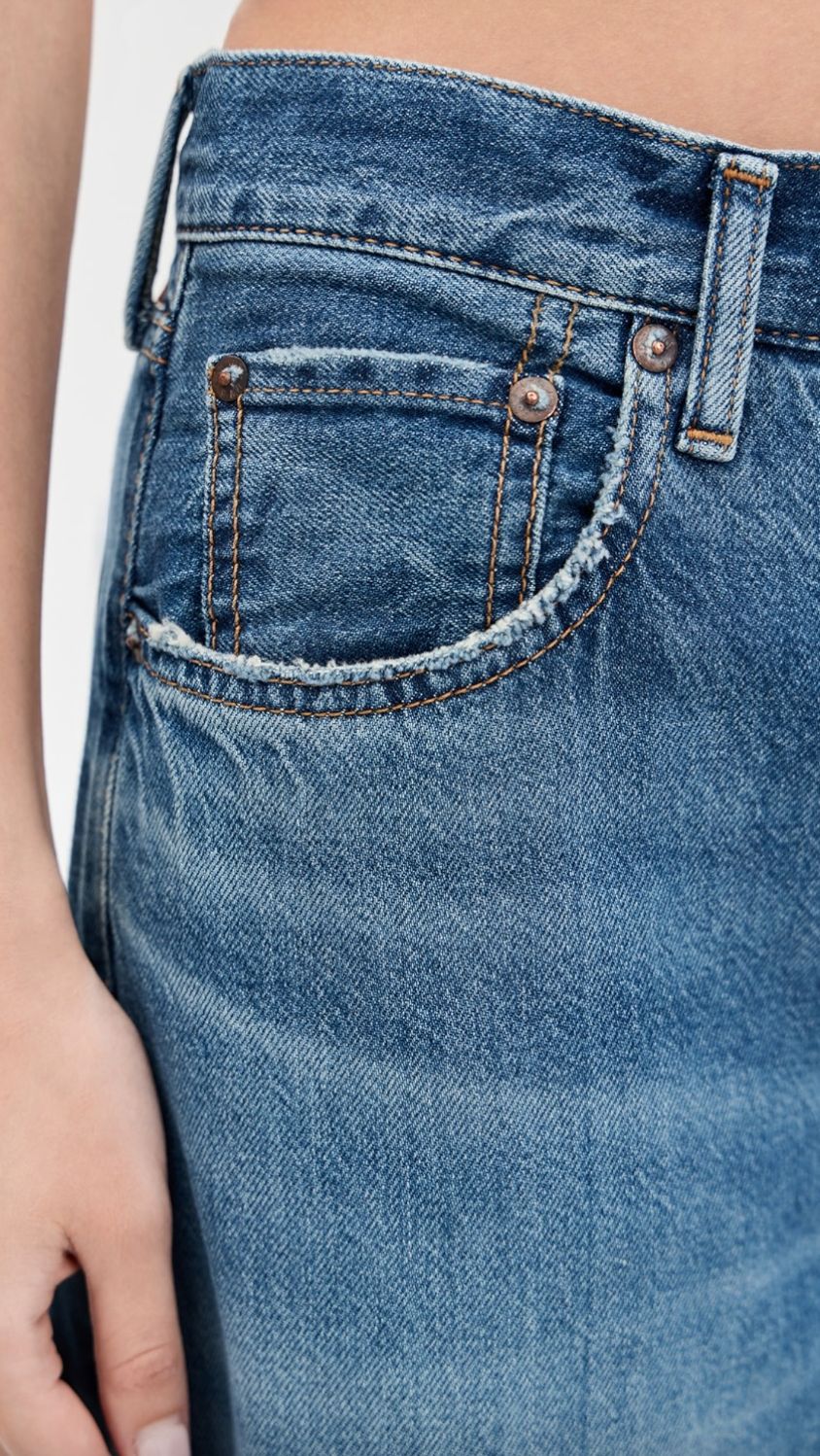 Moussy Atlantis Twisted Flare Jean