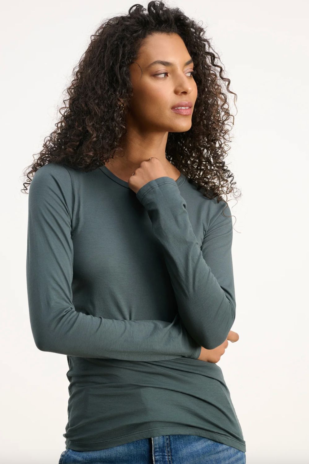 Velvet Zofina Long Sleeve Tee