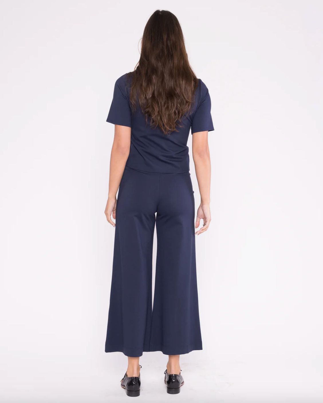 Ripley Rader Ponte Knit Wide Leg Crop Pant
