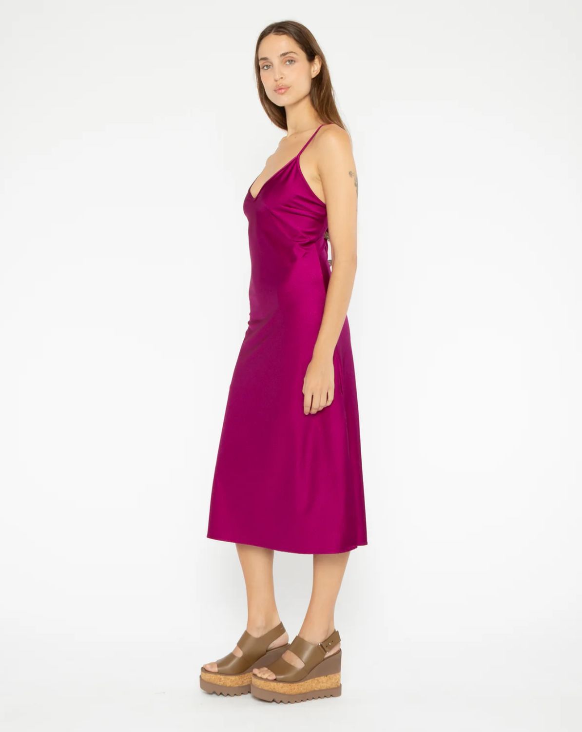 Ripley Rader Sateen Slip Dress