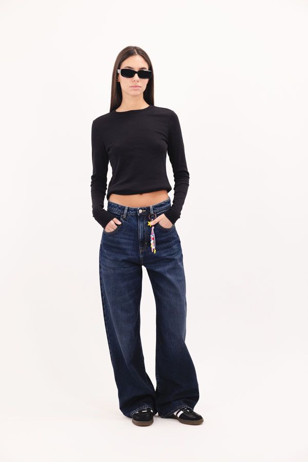 Icon Denim Poppy Dusty Blue, Color: Dusty Blue, Size: 24