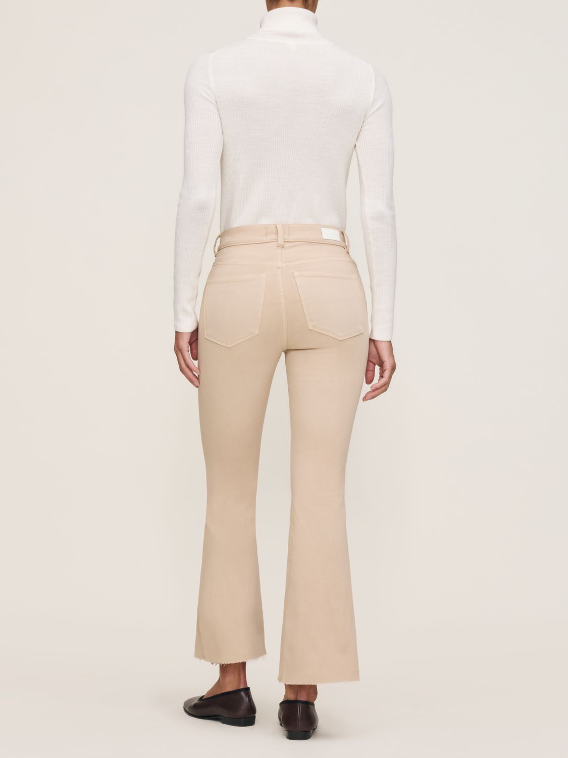 DL1961 Bridget Boot Crop in Almond