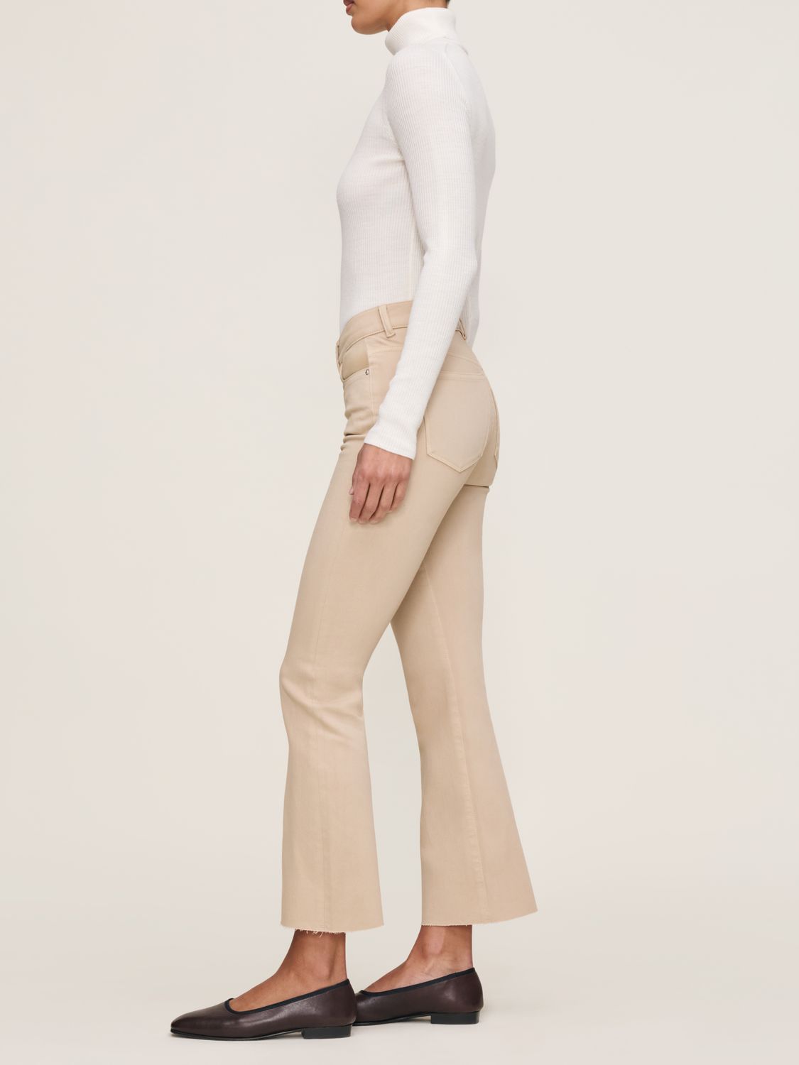 DL1961 Bridget Boot Crop in Almond
