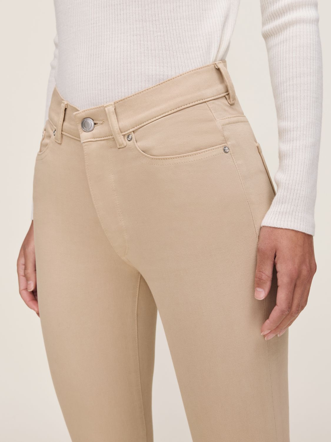 DL1961 Bridget Boot Crop in Almond