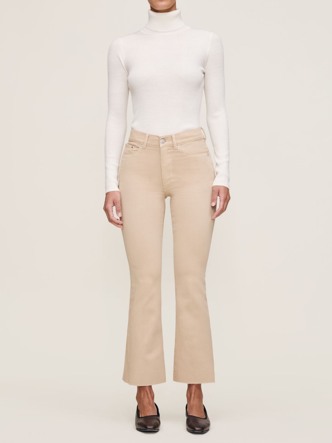DL1961 Bridget Boot Crop in Almond