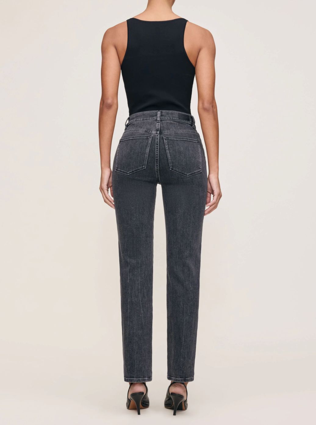 DL1961 Halle Straight Jean in Nightshade