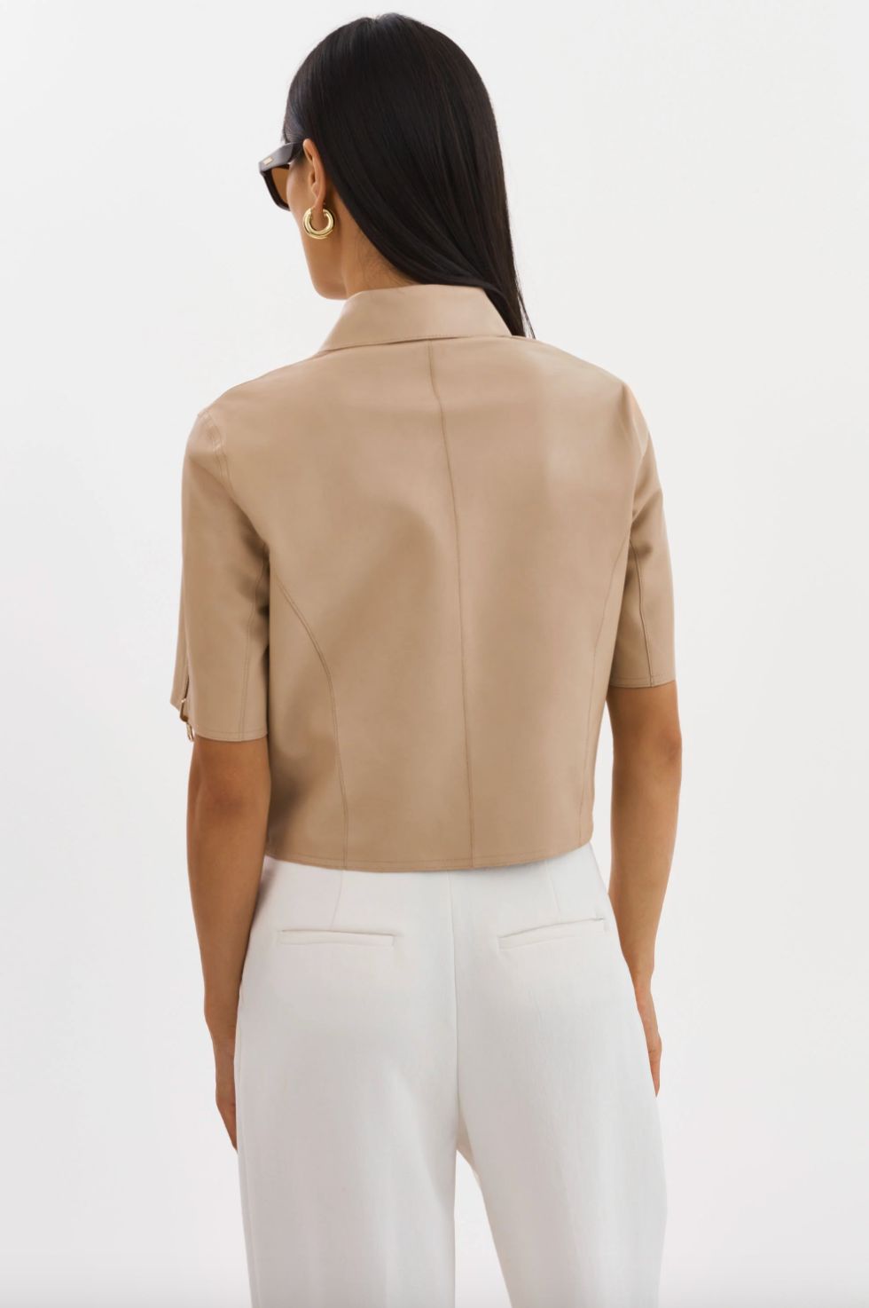 Lamarque Sevana Leather Reversible Jacket