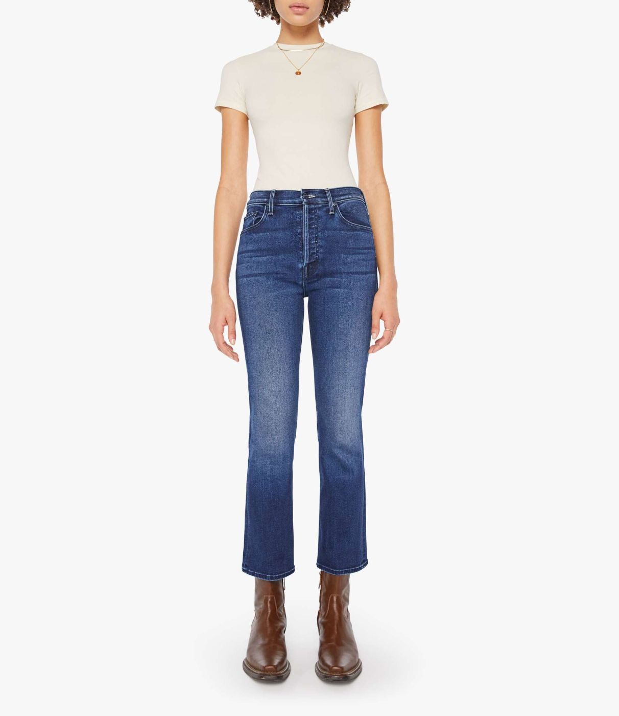 Mother The Tripper Ankle Jean in Homecoming High