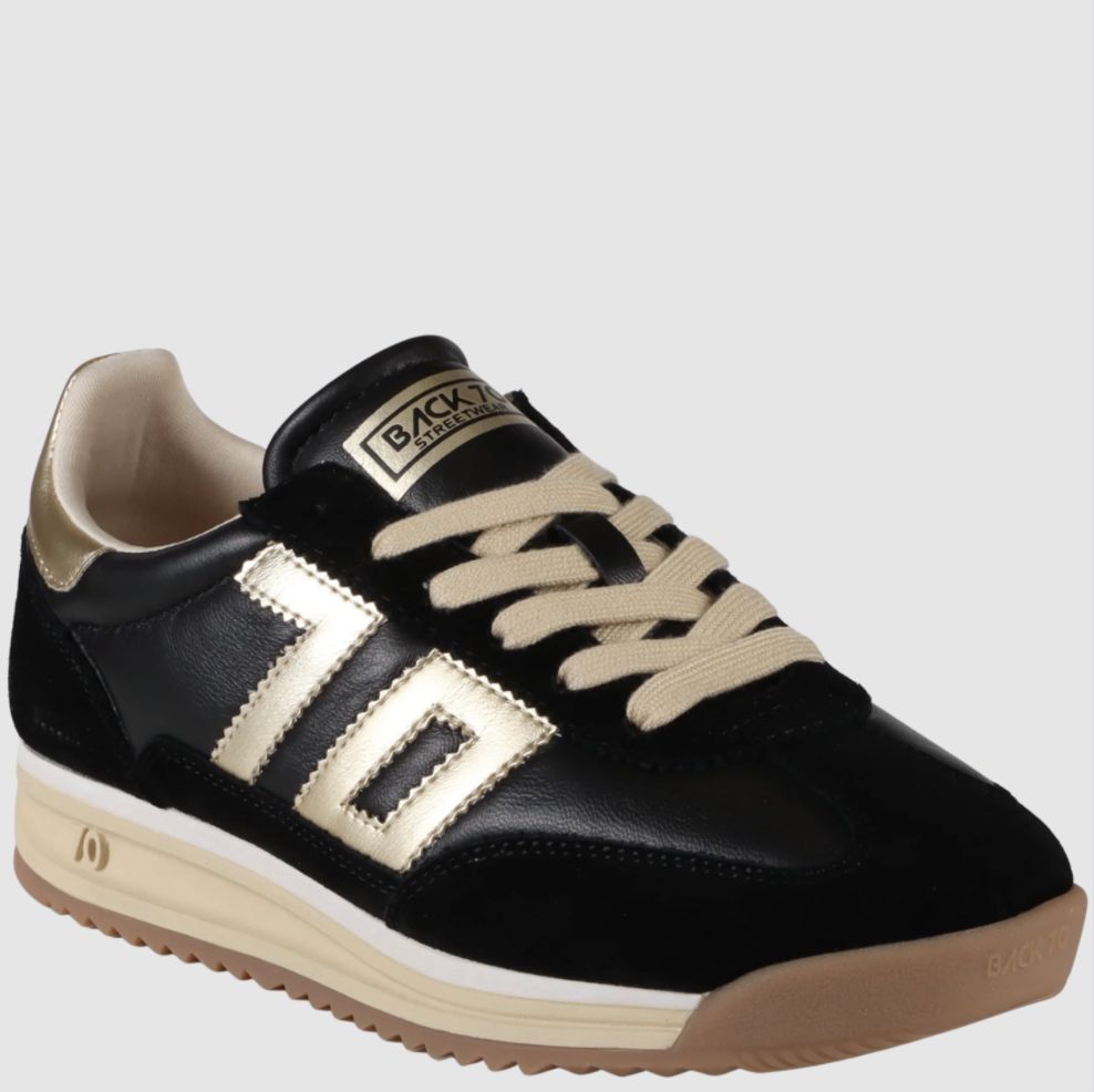 Back 70 Jogger N in Black and Gold