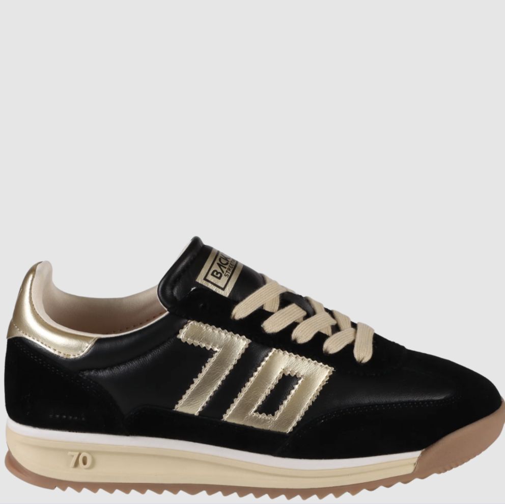 Back 70 Jogger N in Black and Gold