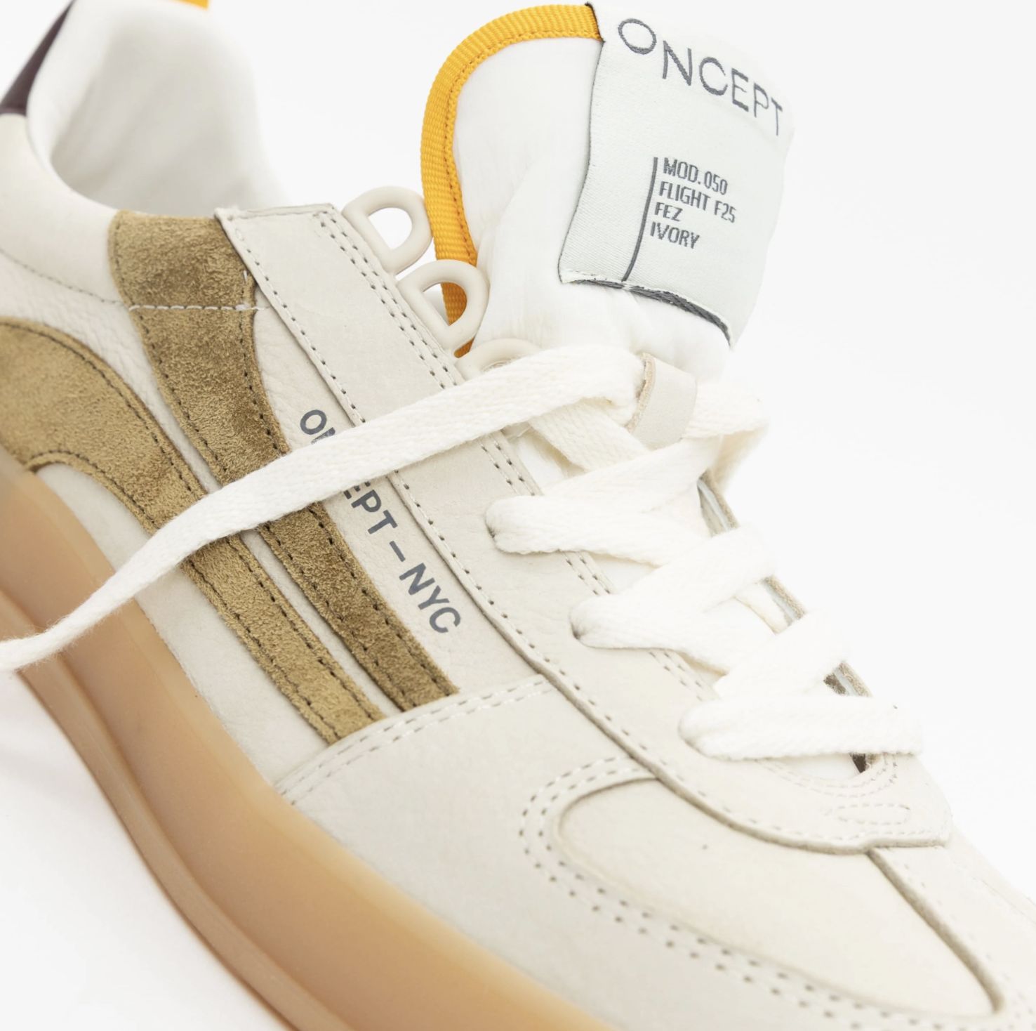 Oncept Fez Sneaker in Ivory