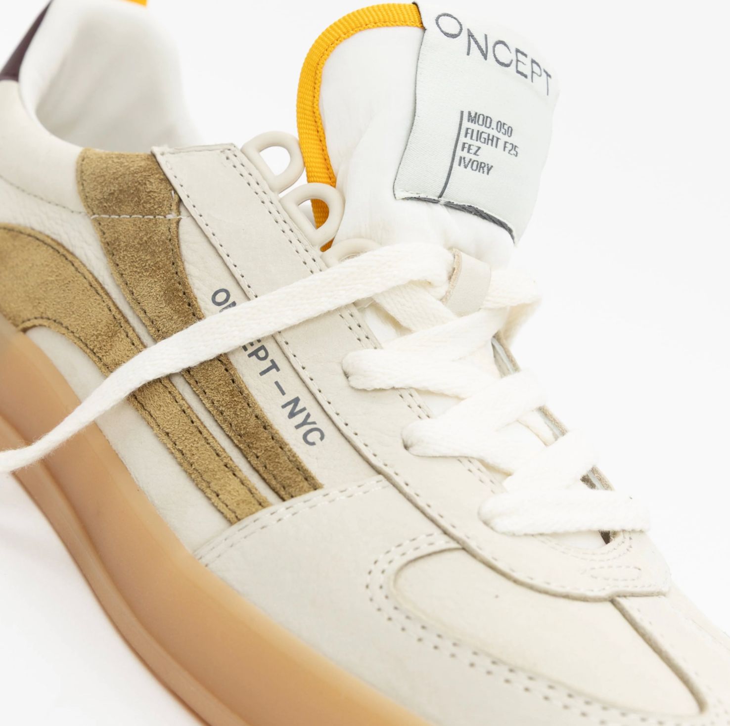 Oncept Fez Sneaker in Ivory